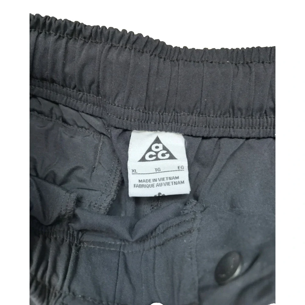 Nike ACG Utility Trail Pants Youth XL Black Techwear Hiking Jogger Gorpcore